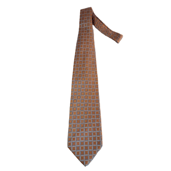 Campia Moda Shimmery Reptile Like Scale Print Extra Long Tall Man Tie - Picture 2 of 13
